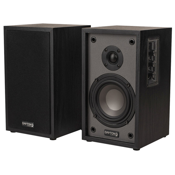 Main product image for Dayton Audio Classic B40A Powered Bluetooth Bookshelf Speaker Pair Black300-258